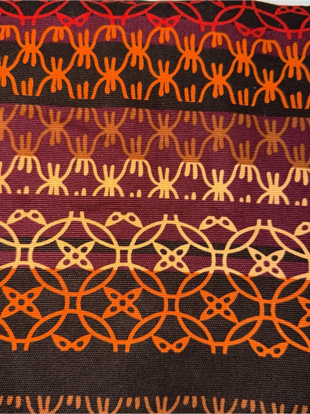 Geometric Stripe table runner 14x59